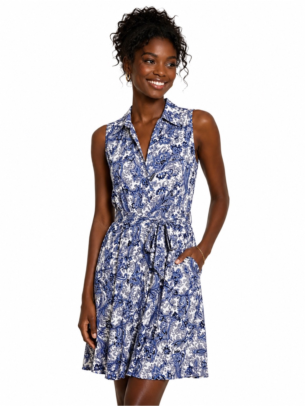 Banana Republic Paisley Shift Dress